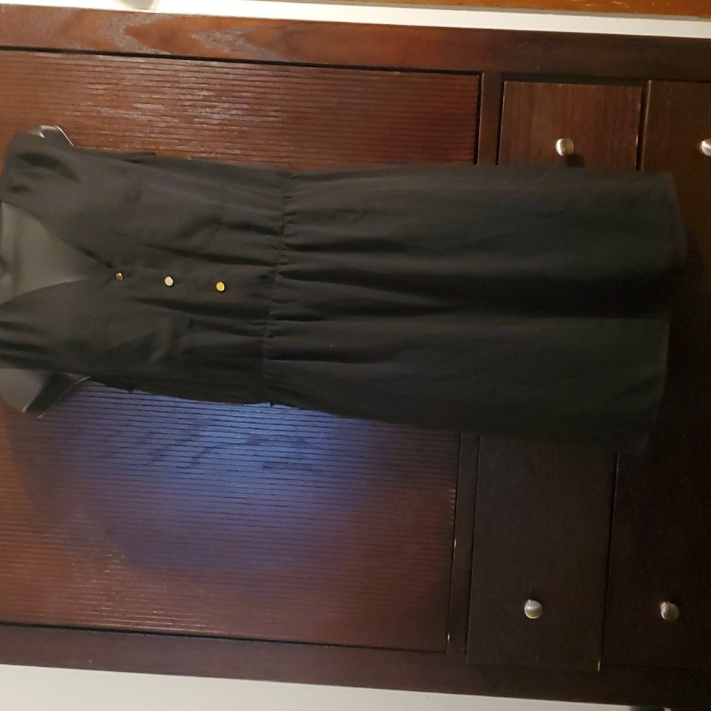 Sheer black dress